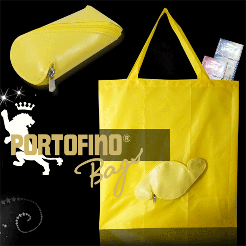 Faltbare Tasche im Etui